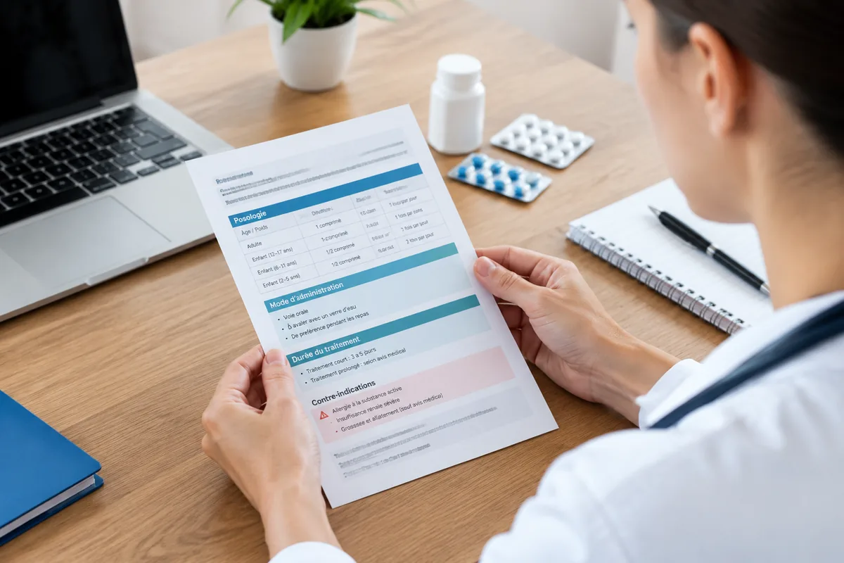 Comment lire un guide de posologie médicale sans erreur