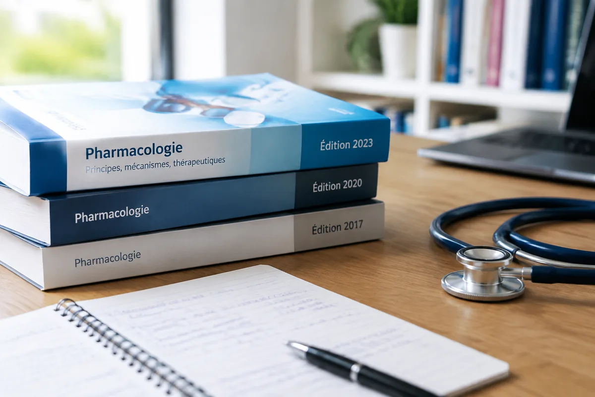 Faut-il une édition récente pour un guide de pharmacologie